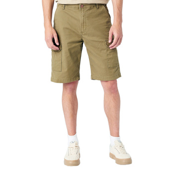 WRANGLER CASEY CARGO SHORTS MĘSKIE SZORTY KRÓTKIE SPODENKI BOJÓWKI LOGO LONE TREE GREEN W1C3CGG38 112145888