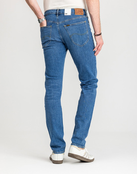 LEE DAREN ZIP FLY MĘSKIE SPODNIE JEANSOWE JEANSY DŻINSY DARK FREEPORT L707PXGQ 112140688