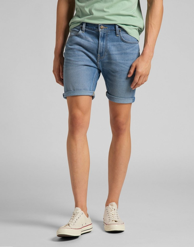MĘSKIE SZORTY JEANSOWE LEE Rider Short MAUI LIGHT L73FMGVD 112120555