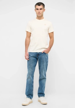 Męskie Spodnie jeansowe Mustang Style Denver Straight Denim Blue 1016443 5000 402