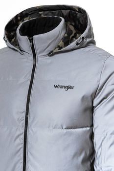 WRANGLER PUFFER JACKET REFLECTIVE GREY W4725X4VF 112129013