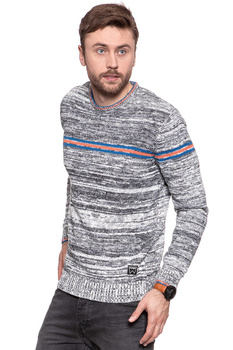WRANGLER TWISTED CREW GREY MARL W8636QBVB 112132338