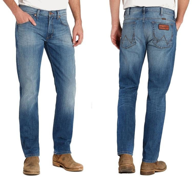 WRANGLER GREENSBORO BLUE WHAT BLUE W15QXG62U 112127136