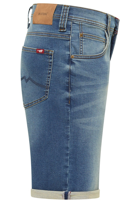 Męskie Szorty Mustang Style Chicago Shorts Z Denim Blue 1016349 5000 773