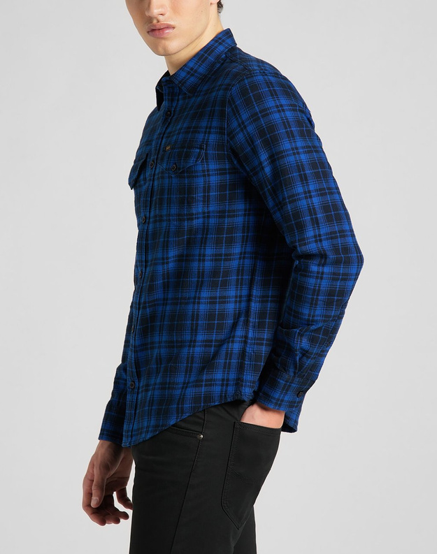 LEE REGULAR SHIRT MĘSKA KOSZULA MATERIAŁOWA SKY CAPTAIN L69HCAHY 112140624
