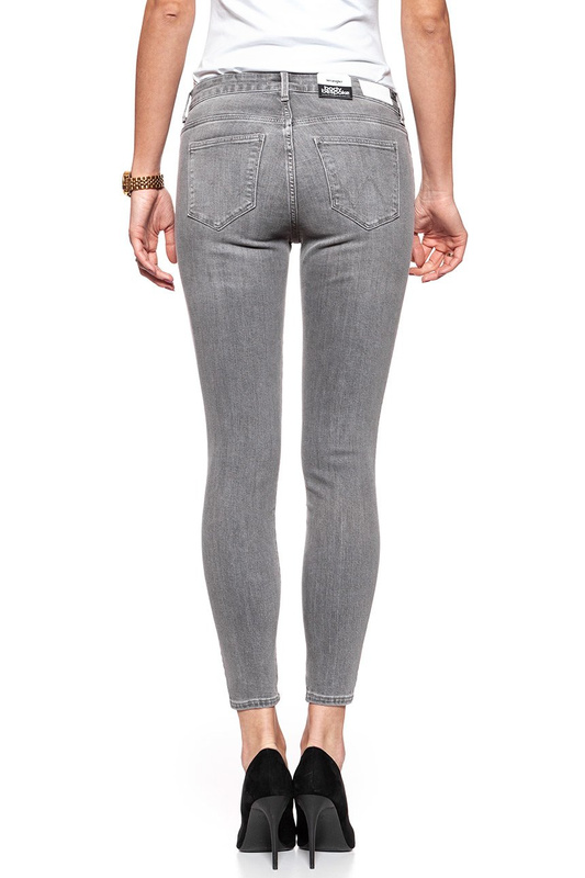 WRANGLER SKINNY CROP AUTHENTIC GREY W28MQG12U 112128473