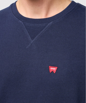MESKA BLUZA WRANGLER SIGN OFF CREW NAVY 112350534