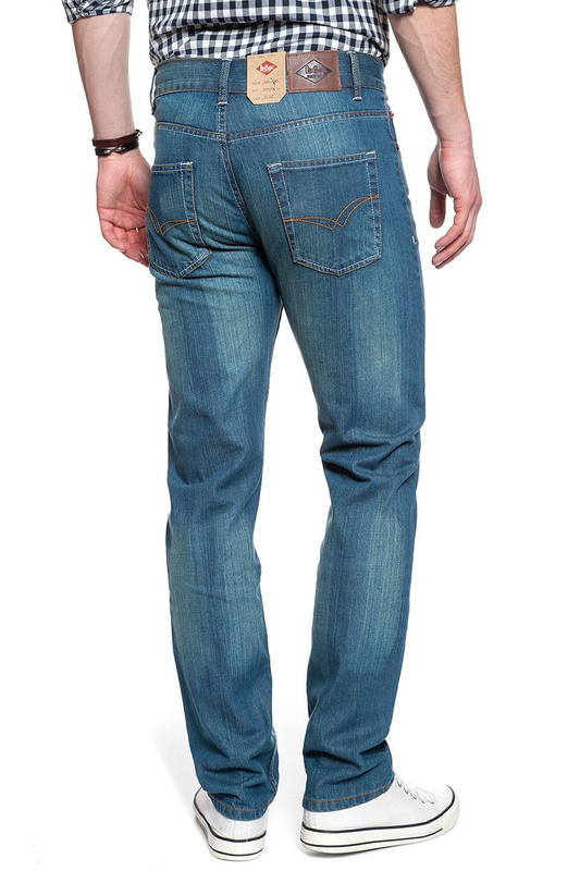 LEE COOPER SPODNIE MĘSKIE GREEN WASH LCJF001