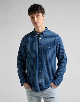 LEE RIVETED SHIRT MĘSKA KOSZULA INDIGO L66IOUDK 112145368