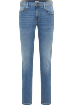 Męskie Spodnie Jeansowe Mustang Style Oregon Slim Denim Blue 1016315 5000 403