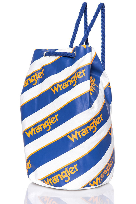 PLECAK WRANGLER B&Y BEACH BAG WHITE W0Y06UI12 112125828