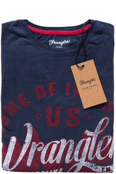 WRANGLER L/S SEASONAL T 2 NAVY W7A05FG35