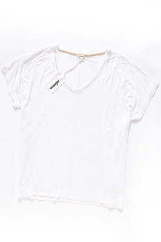 WRANGLER V/N TEE WHITE W7315FD12