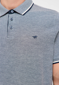 Męski T-shirt MUSTANG Palco Dark Sapphire 1016294 4136