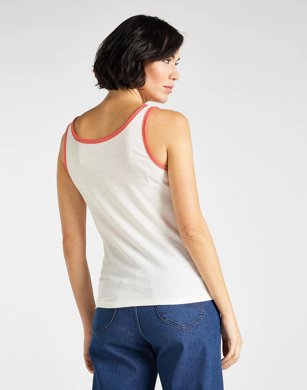 LEE SLIM TANK TOP SLIM FIT DAMSKI BEZRĘKAWNIK CLOUD DANCER L41MFNHA 112109093