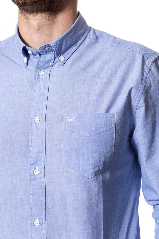 KOSZULA WRANGLER LS 1PKT BUTTON DOWN NAVY W5874OS35 112129581