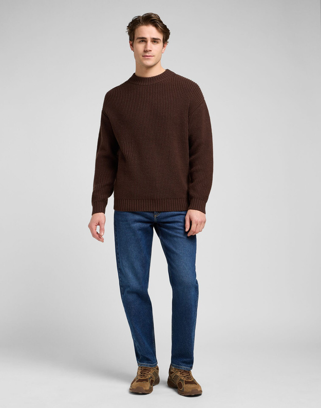 MESKI SWETER LEE CHUNKY CREW NECK ARABICA 112370541