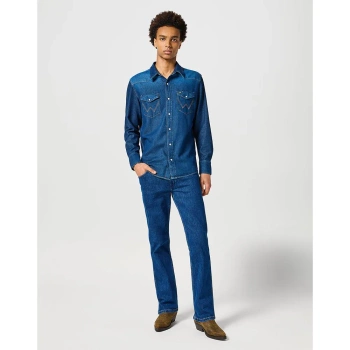 Wrangler Męskie spodnie jeansowe SPODNIE  HORIZON SOFT FADE 112356833