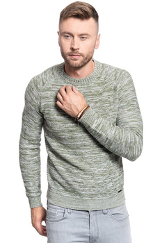 SWETER MĘSKI MUSTANG Emil C Melange 1009790 6348