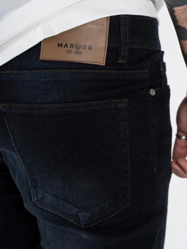Męskie Spodnie Jeansowe Marcus Felix 2162 Jeans Dark Miner 14-200245