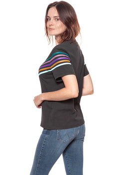 WRANGLER RAINBOW TEE FADED BLACK W7005GFV6 112130866