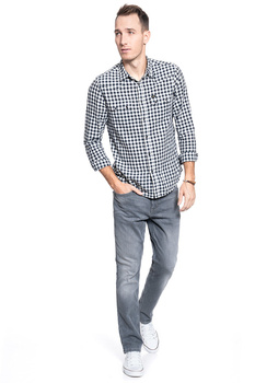 MĘSKIE SPODNIE MUSTANG VEGAS SLIM FIT MID BLUE 1011379 4500 313