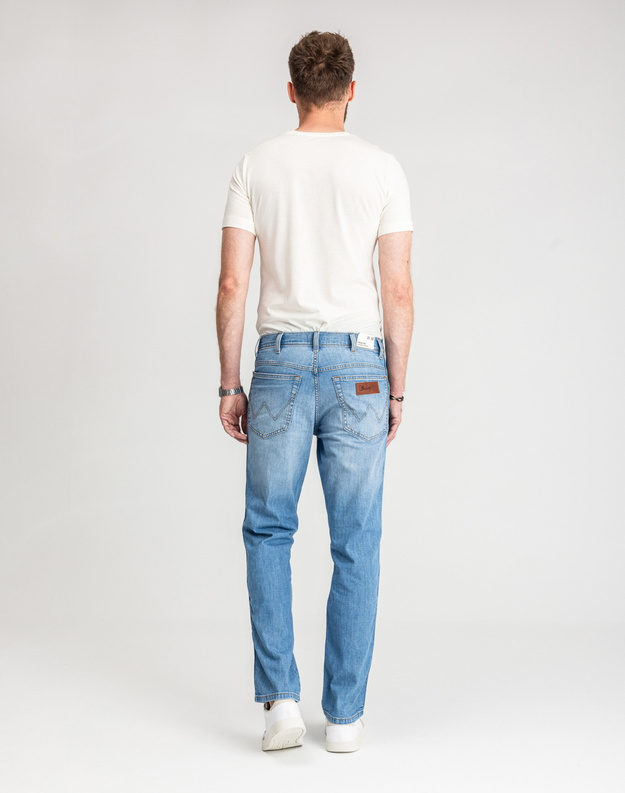 MĘSKIE SPODNIE JEANSOWE WRANGLER TEXAS SLATE SHADE 112364457