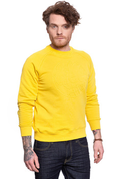 LEE BLUZA EMBOSSED CREW SWS LEMON ZEST L81PSPMM 112121888
