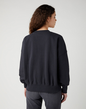 DAMSKA BLUZA WRANGLER RELAXED SWEATSHIRT FADED BLACK 112343708