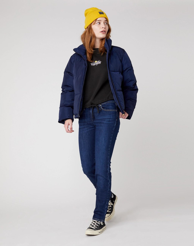 DAMSKIE SPODNIE JEANSOWE WRANGLER STRAIGHT W28TKK197 112128504