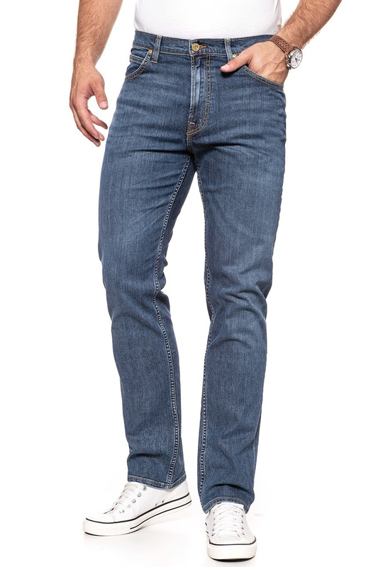JEANSY MĘSKIE LEE BROOKLYN STRAIGHT MID WASHED L452JJSI 112110148