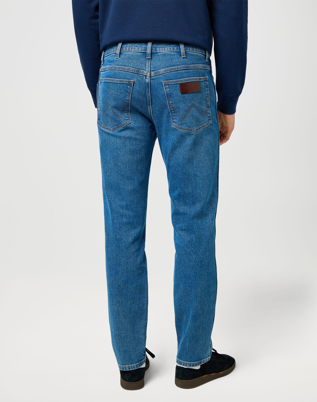 MESKIE SPODNIE  WRANGLER RIVER GRANITE BOULDER 112373153