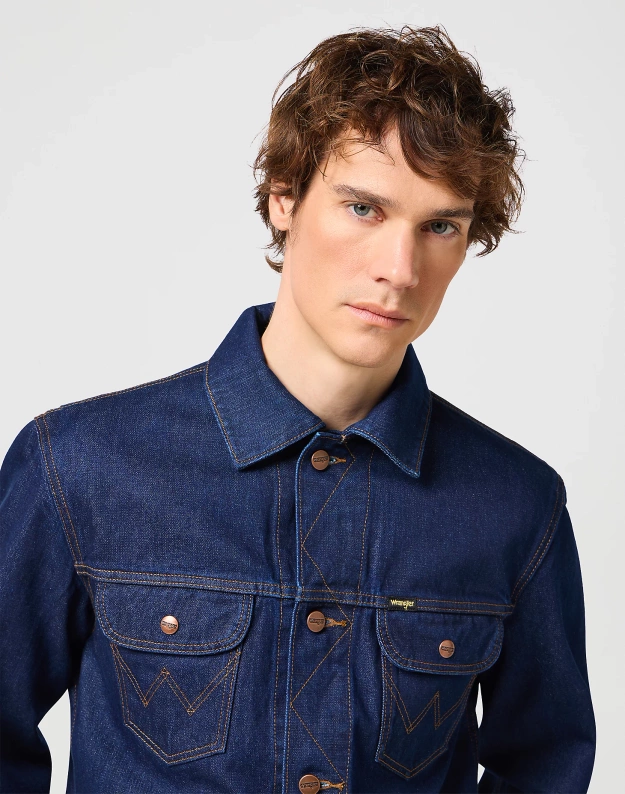 MESKA KURTKA WRANGLER 124MJ RINSE 112341042