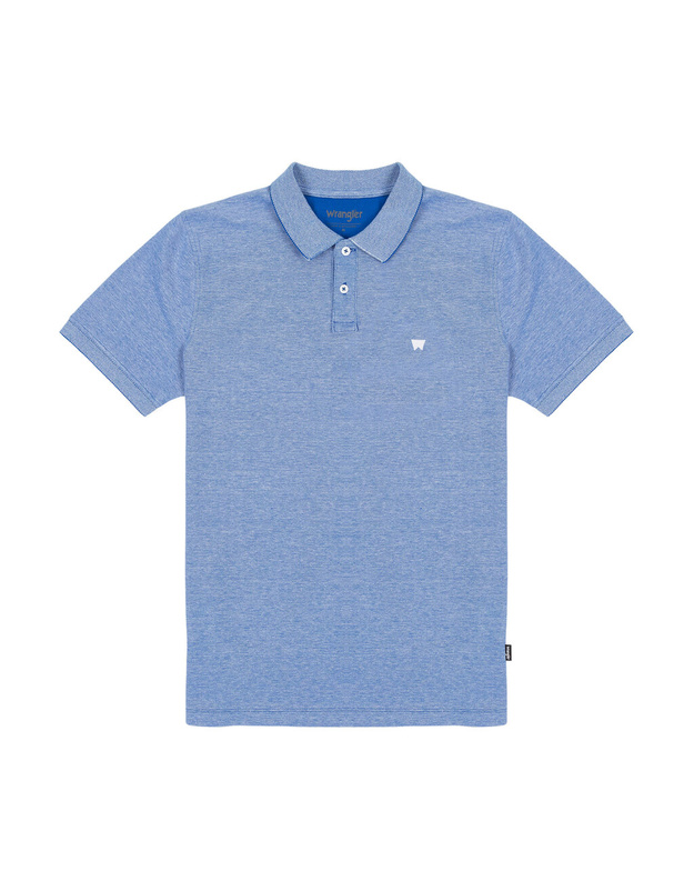 WRANGLER REFINED POLO SHIRT MĘSKA KOSZULKA POLO POLÓWKA BLUE W749KHX05 112330821