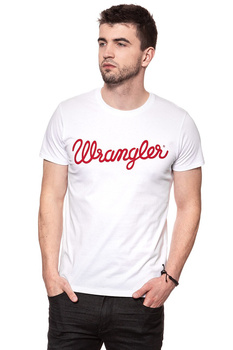 KOSZULKA WRANGLER CREW TEE WHITE W7C51FK12 112131714