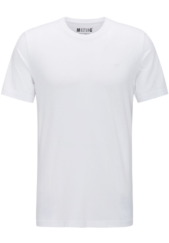 MUSTANG Style 2-Pack C-Neck MĘSKA KOSZULKA T-SHIRT DWUPAK General White 1006169 2045