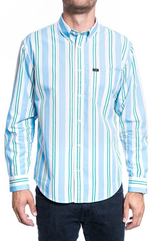KOSZULA MĘSKA LEE RIVETED SHIRT SKY BLUE L66IDRNR 112116422