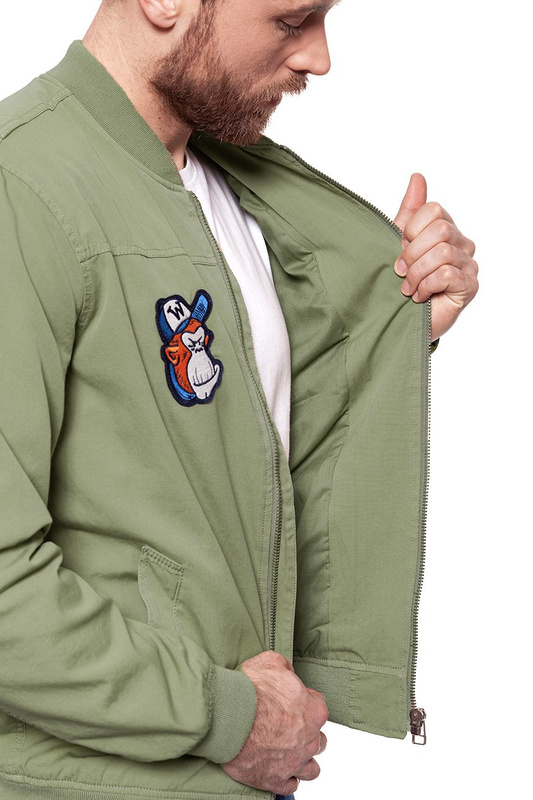 KURTKA WRANGLER JOHNY OLIVINE W4713VEFR 112128996