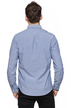 LEE BUTTON DOWN NIGHT BLUE L880ZMDY