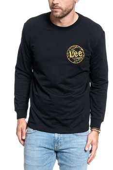 MĘSKA KOSZULKA Z DŁUGIM RĘKAWEM LEE LS BLACK L80PWY01 112121476