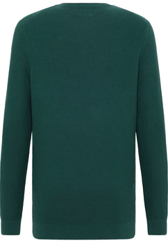 MUSTANG EMIL C CREW MĘSKI SWETER ELEGANCKA JUNE BUG 1014435 6485