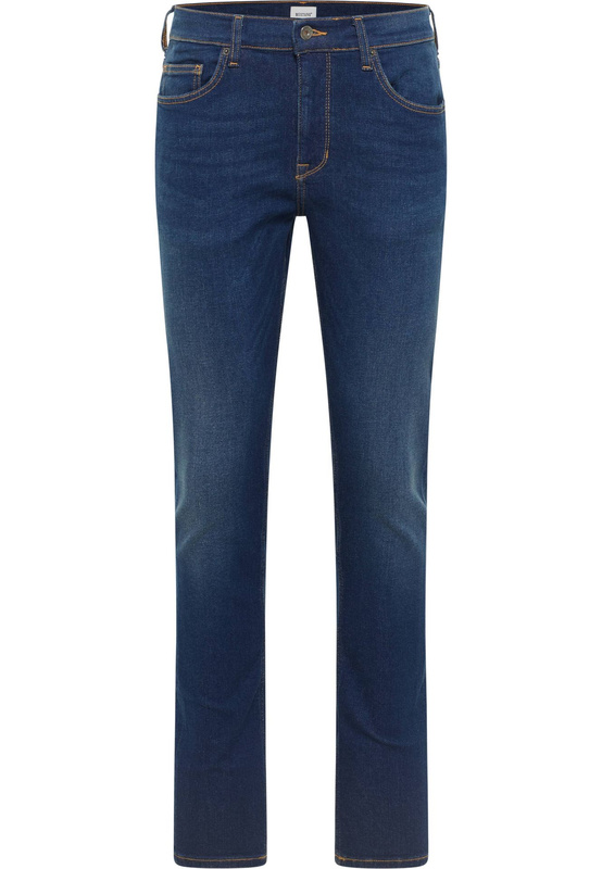 Męskie Spodnie Jeansowe Mustang Style Frisco Skinny Denim Blue 1016793 5000 803