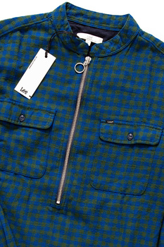 LEE ZIP SHIRT BEYOND BLUE L46EQFKT 112110905