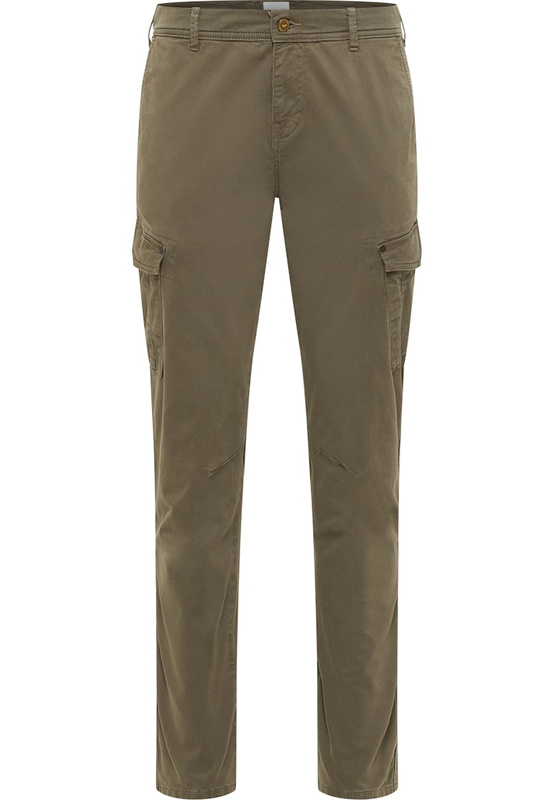 Męskie Spodnie jeansowe Mustang Style Daytona Cargo Ivy Green 1016419 6421