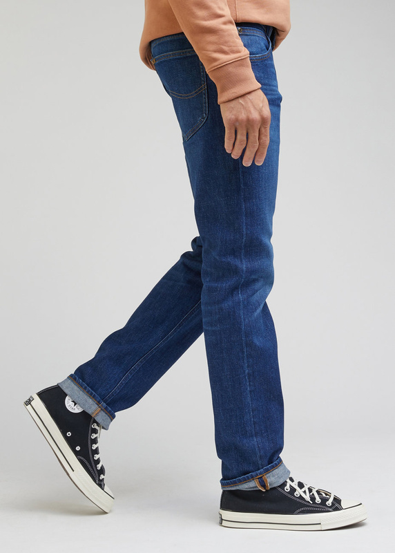 LEE DAREN ZIP FLY MĘSKIE SPODNIE JEANSOWE JEANSY DK WORN KANSAS L707IAC22 112331695
