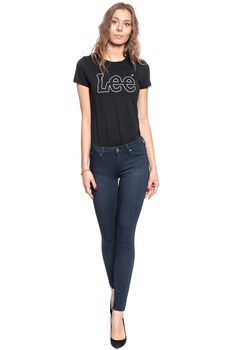 SPODNIE DAMSKIE LEE SCARLETT BLUE BLACK WAVE L506ELKZ 112111176