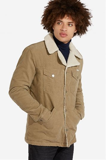 WRANGLER WRANGE COAT MĘSKA KURTKA PRZEJŚCIOWA BISCUIT W463UB012 112128913