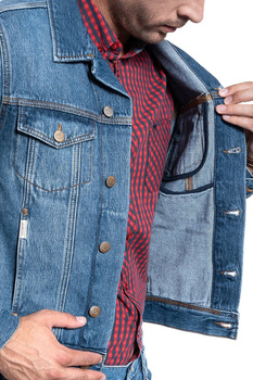 MĘSKA KURTKA JEANSOWA MUSTANG DUDES ICONIC JACKET 1010885 5000 313
