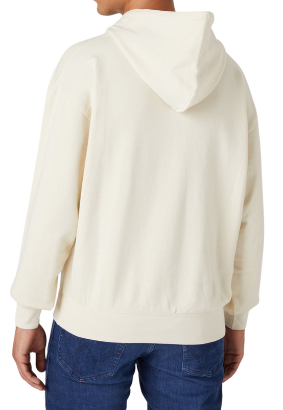 WRANGLER GRAPHIC HOODIE MĘSKA BLUZA LOGO NADRUK TURTLEDOVE W674I3C23 112337483