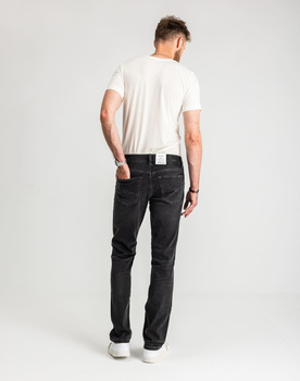 Męskie Spodnie Jeansowe MUSTANG Tramper Straight Denim Black 1016083 4000 803
